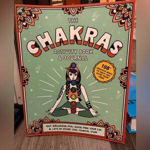 The Chakras Activity Book & Journal AND 2 OTHER SELF HEALING BOOKS!